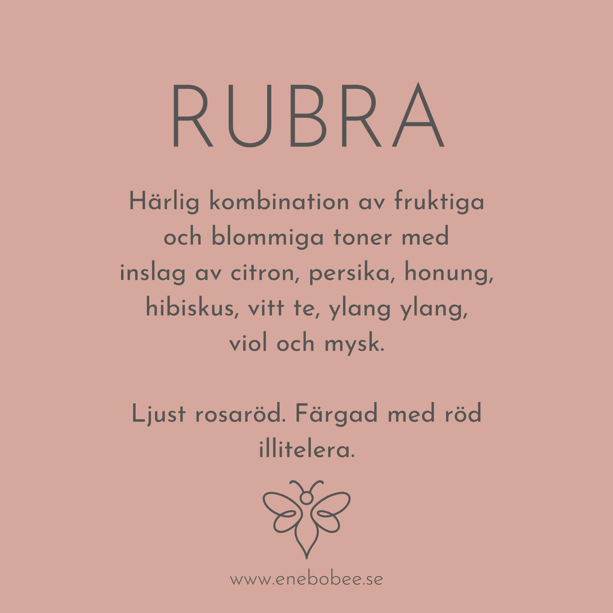 Doftkort – Rubra