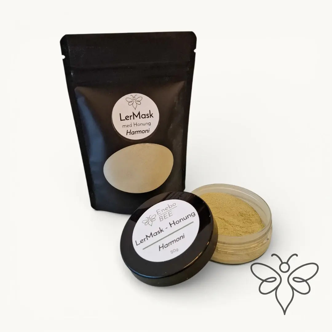 EneboBee - Lermask med honung i varianten Harmoni.