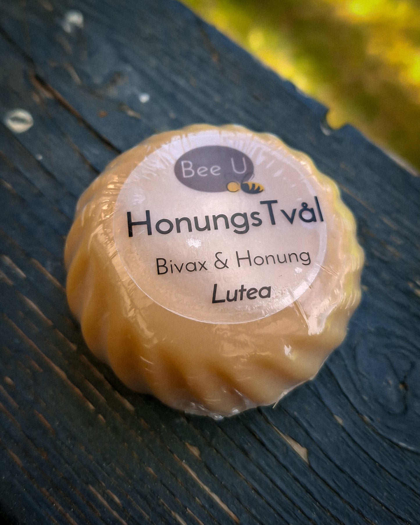Honungstvål - Bivax - Lutea, framsida, annan vikenl