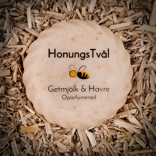 Honungstvål - Getmjölk, framsida
