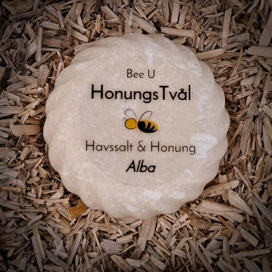 Honungstvål - Havssalt - Alba, framsida