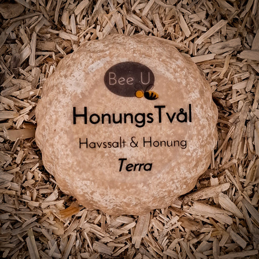 Honungstvål - Havssalt - Terra, framsida